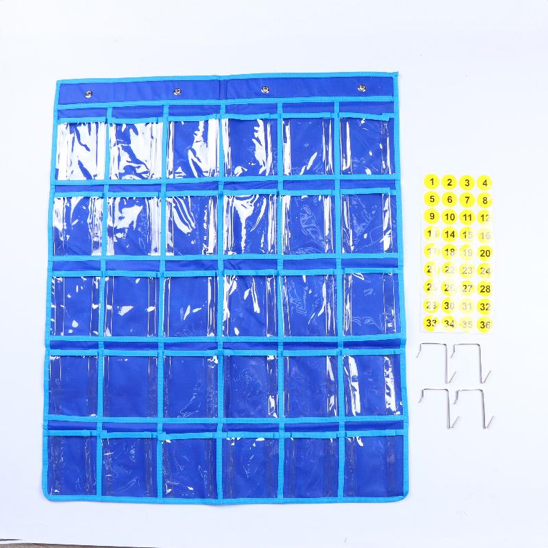 Classroom Office Versatile 30Pockets Phone Organizer Over Door Bag Stress-Free and Simplified Storage