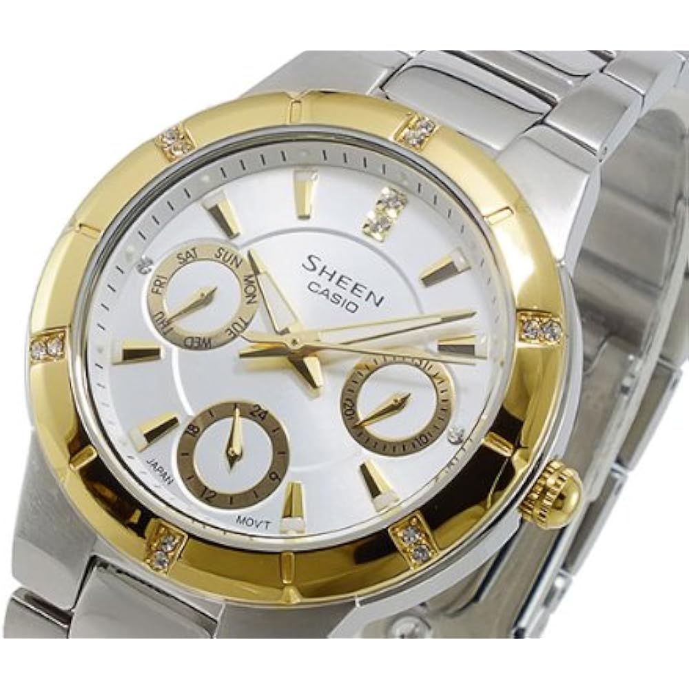 

CASIO CASIO SHEEN SHEEN Женские кварцевые часы SHE-3800SG-7A [Реимпорт]
