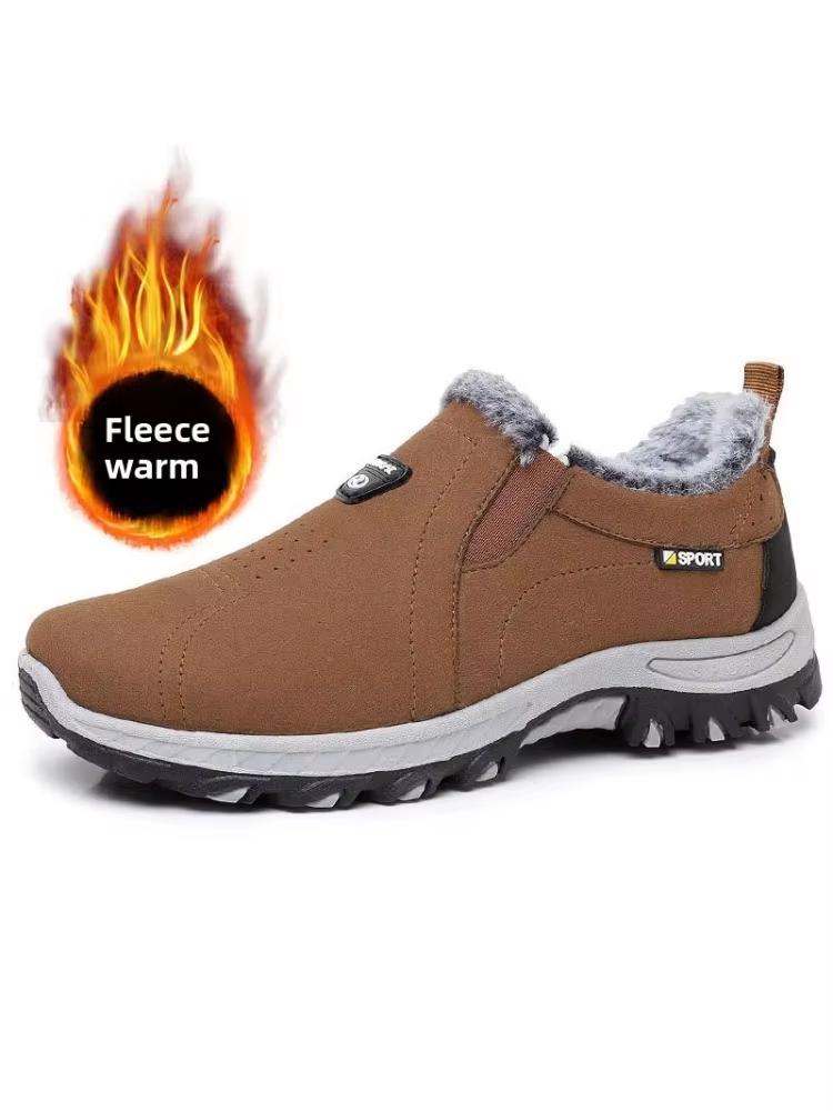 Men'S Snow Boots Winter Casual Shoes Anti Slip And Warm Fur Ankle Boots Cheap Shoes Clearance Free Shipping