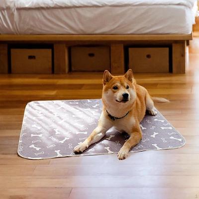Dog Pee Pad for Training, Reusable Mat Pets, Waterproof Potty Solution Playpen and Crate