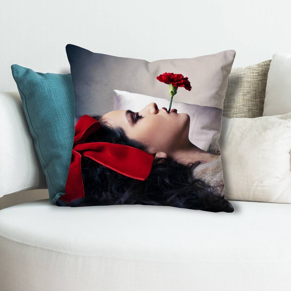 RRosalias Lux Pillow Cases for Bedroom Living Room Sofa Home Decor Polyester Cushion Cover with Zipper