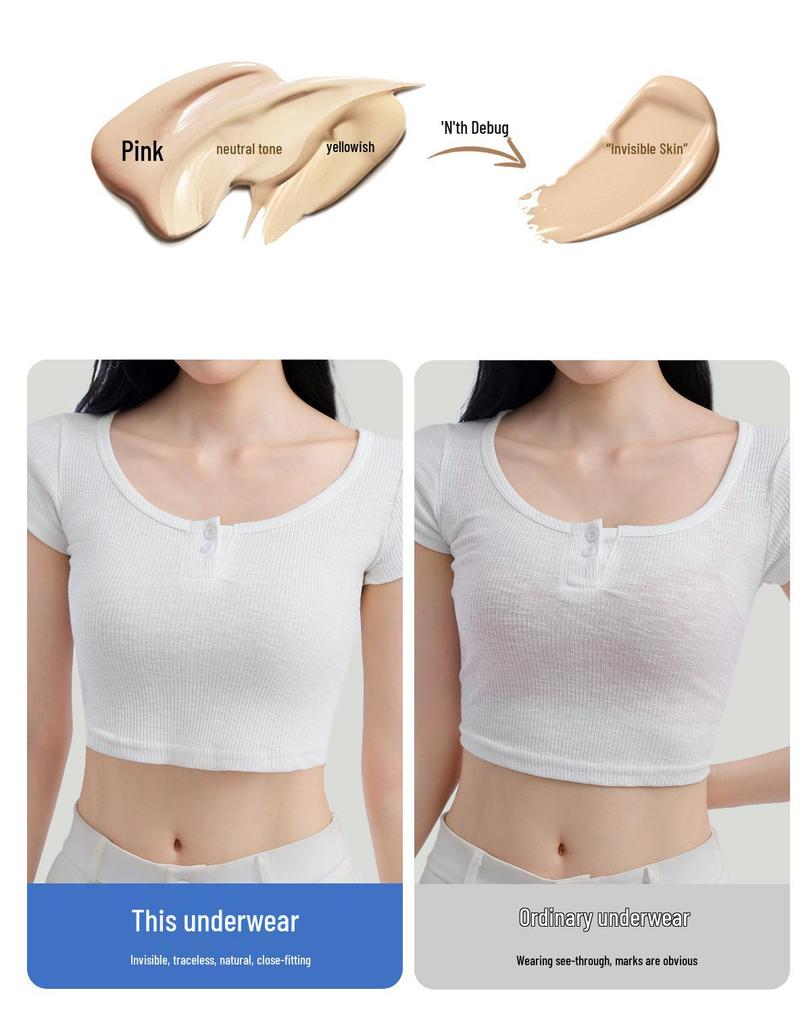 Seamless Jelly Soft Support Bra for Women - Comfortable, Wire-Free, Anti-Sag, Plus Size, Breathable, and Smooths Underarm.