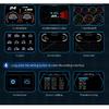 OBD + GPS P24 HUD Car OBD Head Up Display on Board Computer Digital Speedometer Water Temp Fuel Consumption Slope Meter