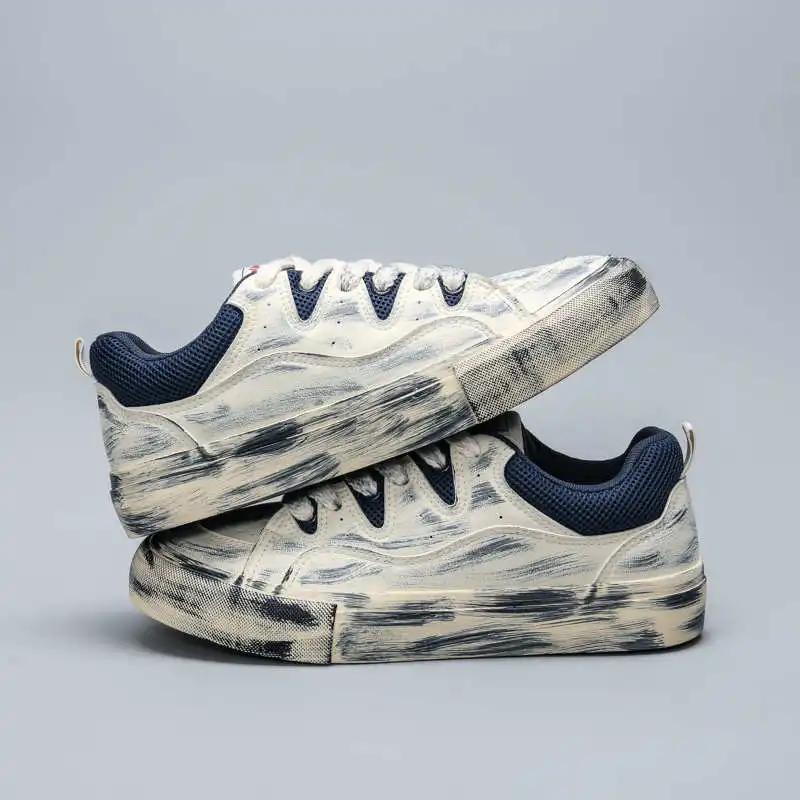 Fashion Spring Rubber Sole Luxury Shoes Man Flats Sneakers For Men Sport Cheap Boots Latest Workout Low Offer Branded