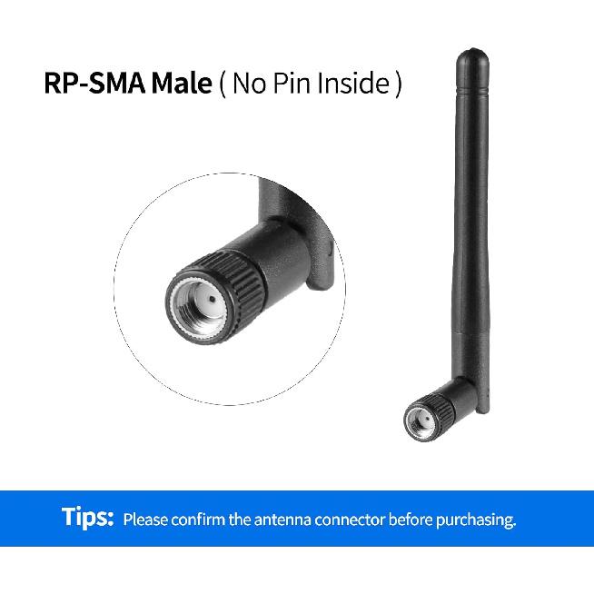 Dual Band WiFi 2.4GHz 5GHz 5.8GHz Mimo Replacement Antenna for Furrion Back Up RV Camera Boost Wireless Signals (2 Pack), Eifagur