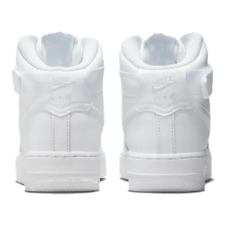 Nike Air Force 1 High LE GS Triple White Kids Sneakers FV5950-111