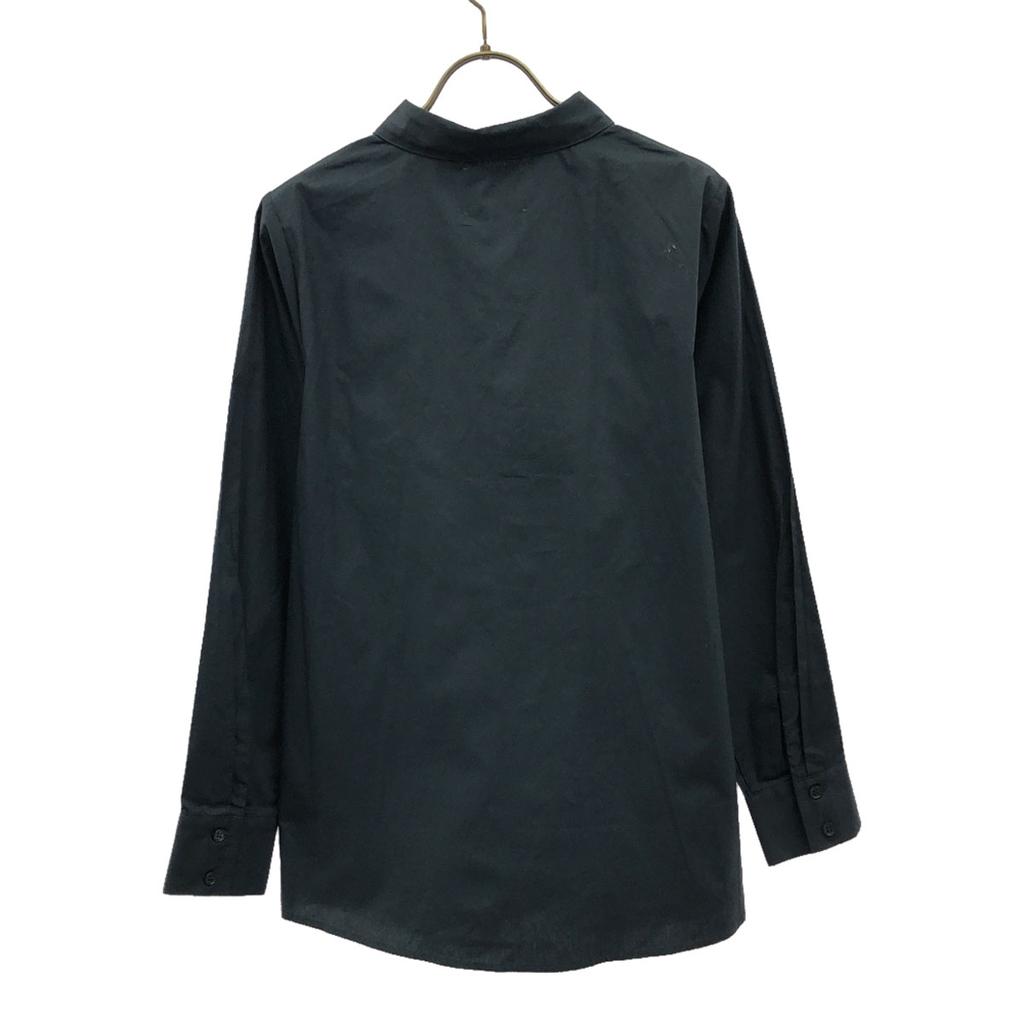 unused AMERI UNDRESSED Long sleeve Cotton shirt F Navy Tagged Women Used