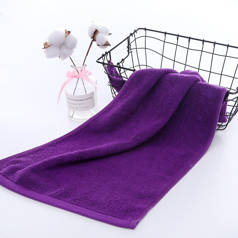 Flame Retardant Cotton Bath Towel for Therapy & Salon Use - Stain Resistant Dark Color