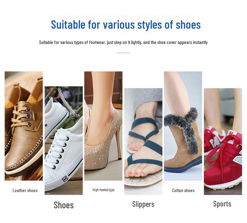 Automatic Shoe Cover Dispenser with Smart, Humanized Design for Home and Office Use