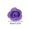 50Pcs Artificial Rose Flower Heads Multicolor Foam Rose Heads For Wedding Bouquet And Diy Crafts Party Home Decorations