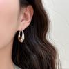 Niche Cool Breeze Water Drop Ear Clips High-end INS Design 100% Match Temperament Personality Trendy Elegant Classic Accessories
