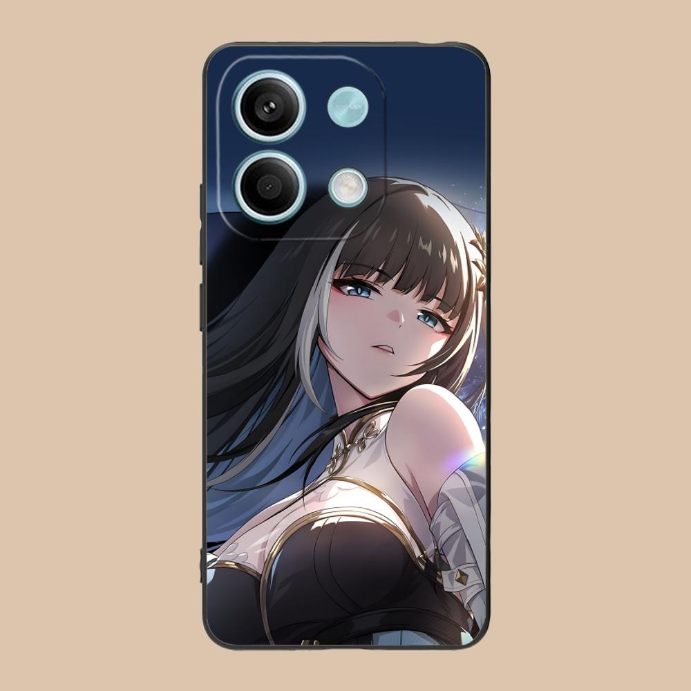 

Wuthering Waves Baizhi Phone Case for POCO M7 M6 M5 M4 M3 X7 X6 X5 X4 X3 Pro GT 5G Soft TPU Shockproof Cover Poco X3 GT