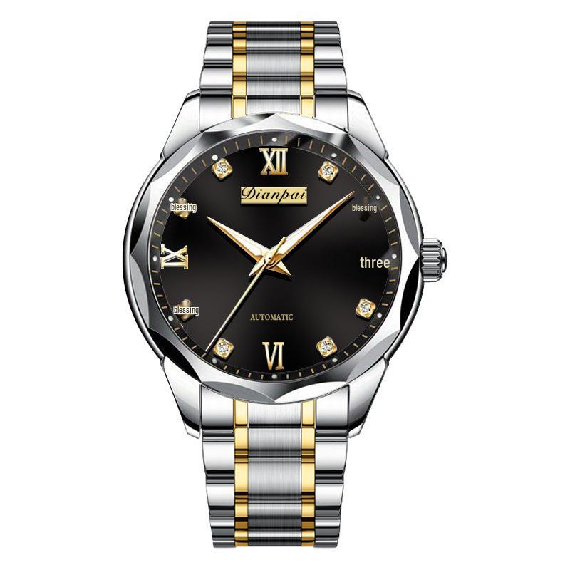 Dian Pai Men's Automatic Multifunction Waterproof Luminous Watch