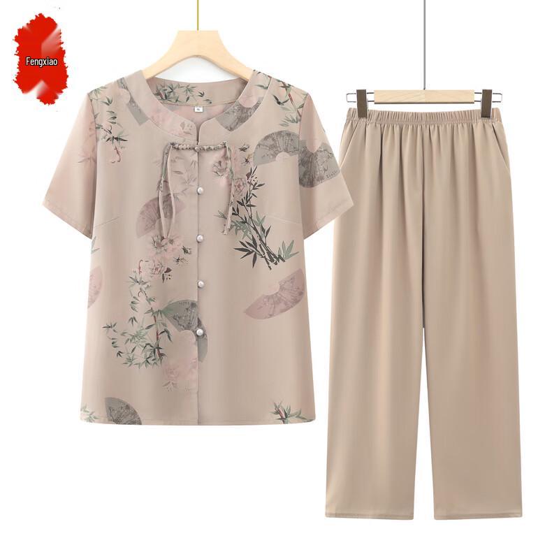 Women s Summer Floral Short Sleeve Top 3XL