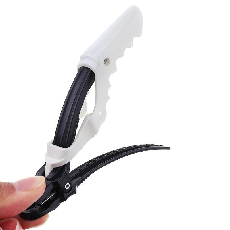 5Pcs/Set Hair Clip Crocodile Hairstyling Tools Modeling Accessories Hairpin Clamp Grip Plasitic Matte Haircut Salon