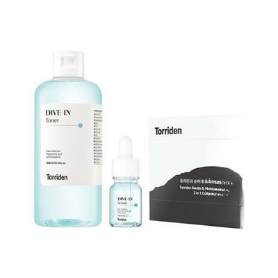 Dive Low Molecular Hyaluronic Acid Toner 300ml (10ml Serum + 60 Cotton Pads)