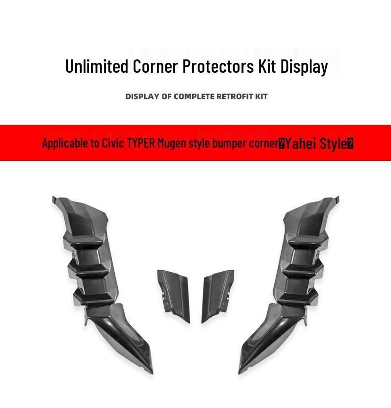 Kit Lip Spate și Difuzor Civic Type R Generația a Zecea - Model Mugen Unlimited