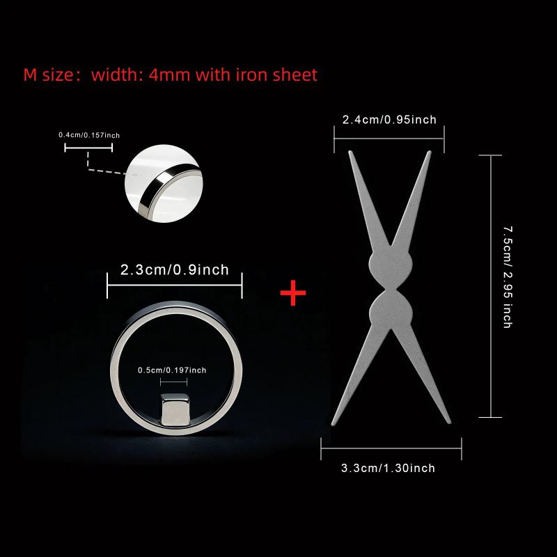 1/2Pcs Circular Cat Eye Magnet For Gel Nail Polish Ring Nail Art Magnet French Magnetic Auxiliary Tool Manicure Magnetic Tool