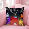 A-Among U-Us Spiel Kissenbezug Bequem Wendbar Kissenhülle Ideal für Auto Sofa Schlafzimmer & Mehr