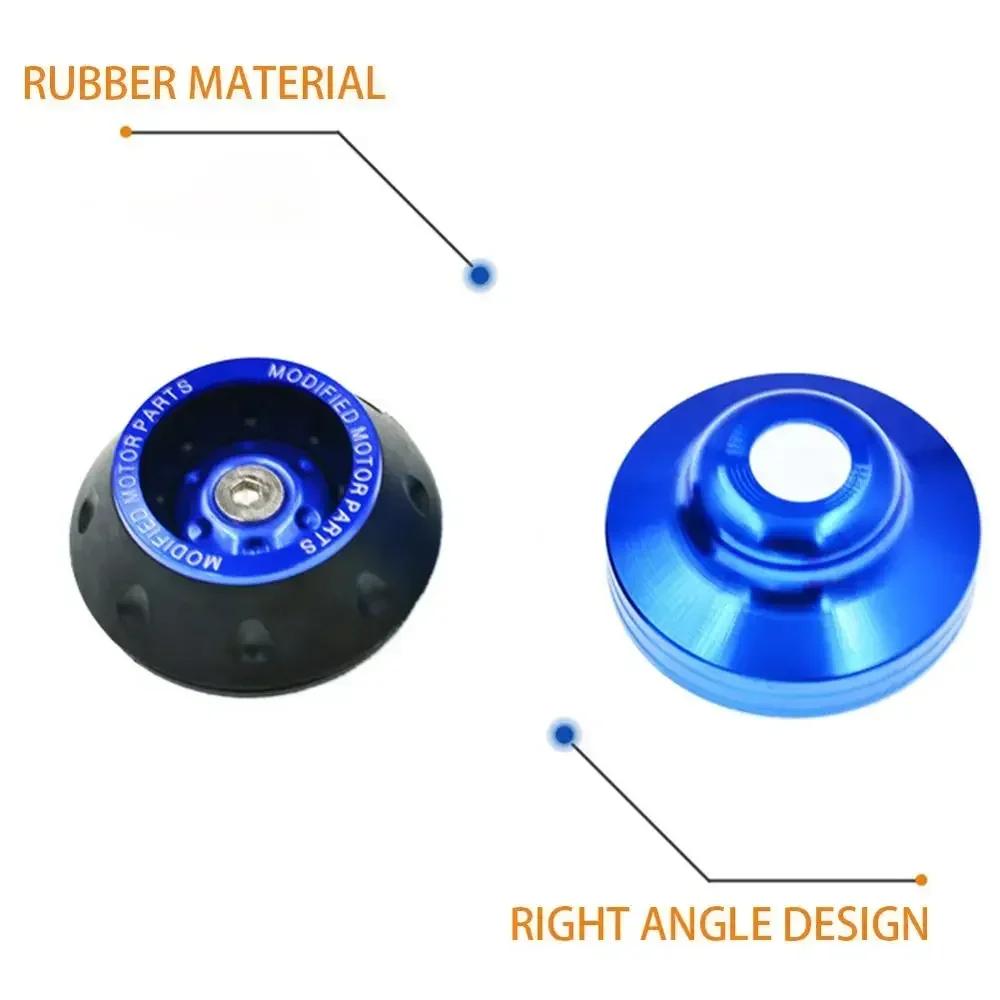 2PCS Motocykl Crash Protector Chrániče kol Motocykl Motokros Posuvník rámu pneumatiky Barevné Moto vybavení Příslušenství