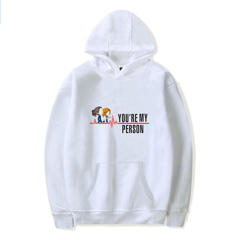 IELGY простой мультяшный принт модный свитер с капюшоном и круглым вырезом для мужчин 4XL — фото 3