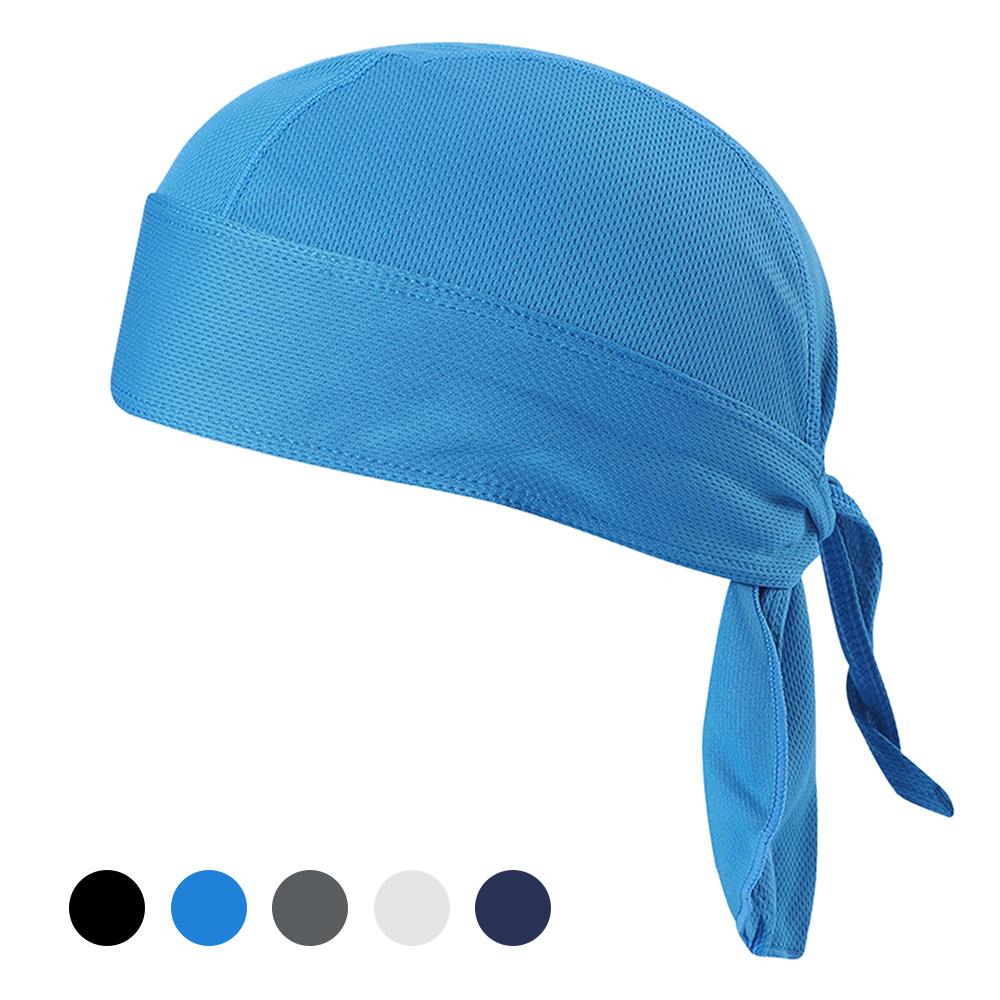 1pc Cycling Headscarf Quick-dry Sun-Protective Hat Bicycle Headband Sweat-wicking Cap Hard Hat Liner for Outdoor Cycling Sport