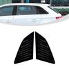 Rear Quarter Glass Louver Cover for For A3 S3 8V Sportback 2014  Rear Side Window Louver Shutter Trim Set of 2 Pieces