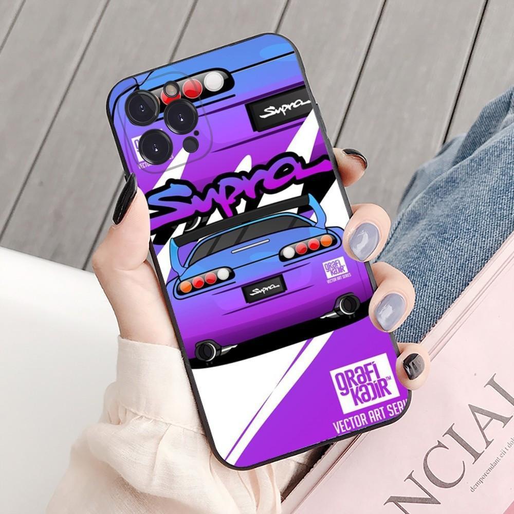 

Подходит для чехла для мобильного телефона Apple IPhone13, японского спортивного автомобиля JDM Drift, окрашенного и противоударного Huawei iPhone 14