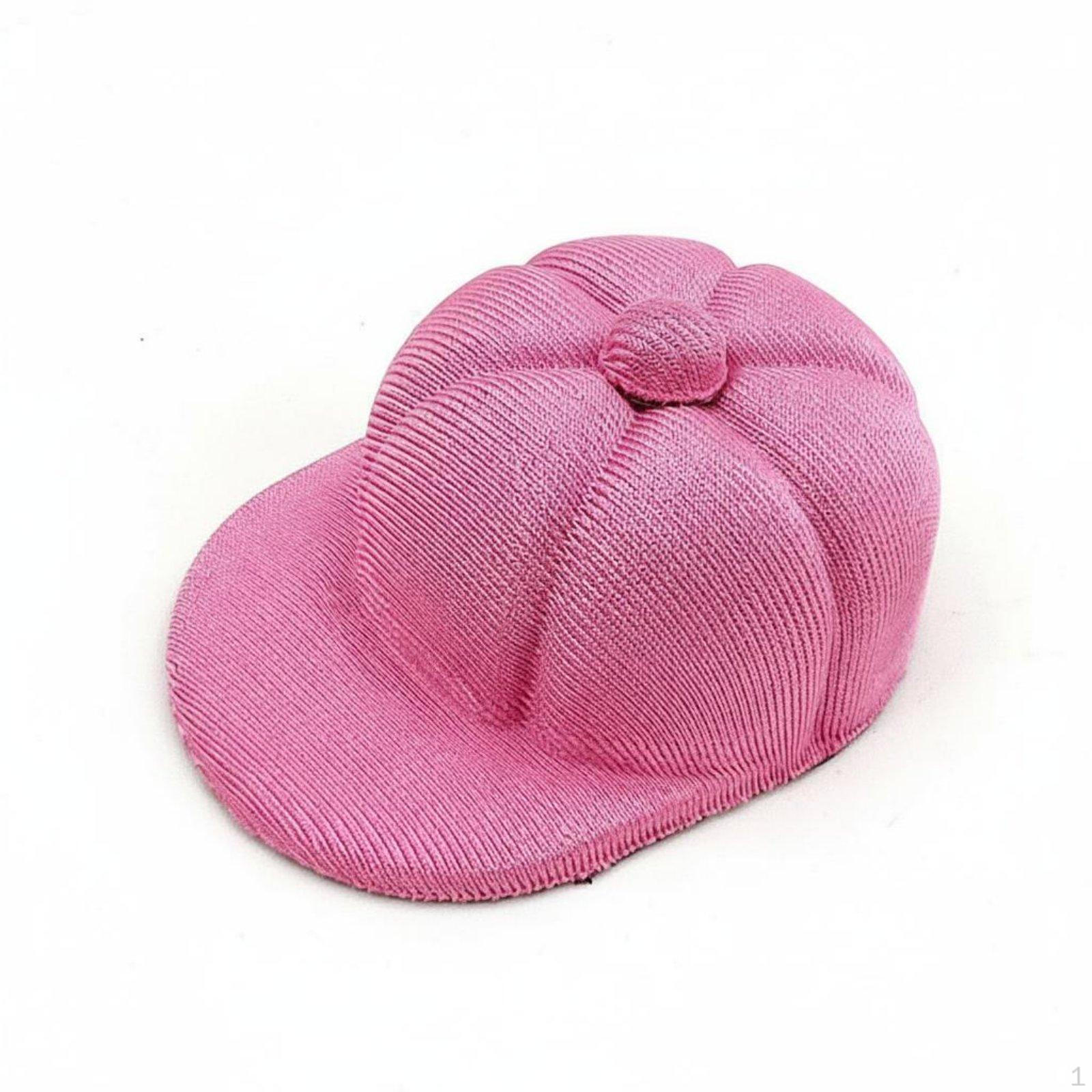 Miniature Doll Hat Fashionable Mini Baseball Cap Black