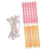 12pcs Hair Curler Clamps Hairdreser Perm Rods Styling DIY 9 X 0.8 Cm