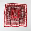 European and American Retro New Satin Printed Silk Scarf Shawl Sunscreen Large Square Scarf 91 Satin Imitation Silk Headscarf Women's Scarf