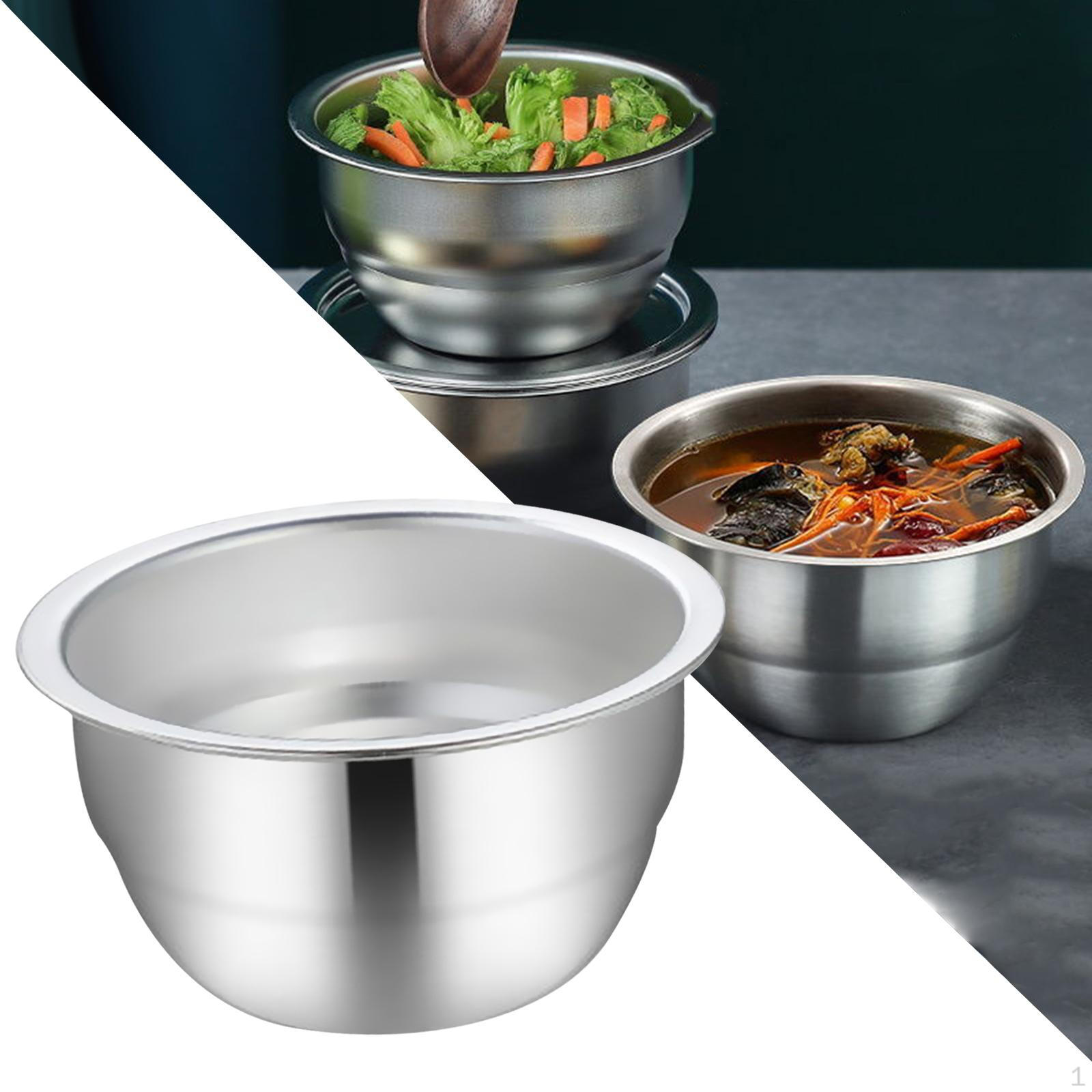 

304 Stainless Steel Bowl for Steamed Eggs and Mixing 12cm