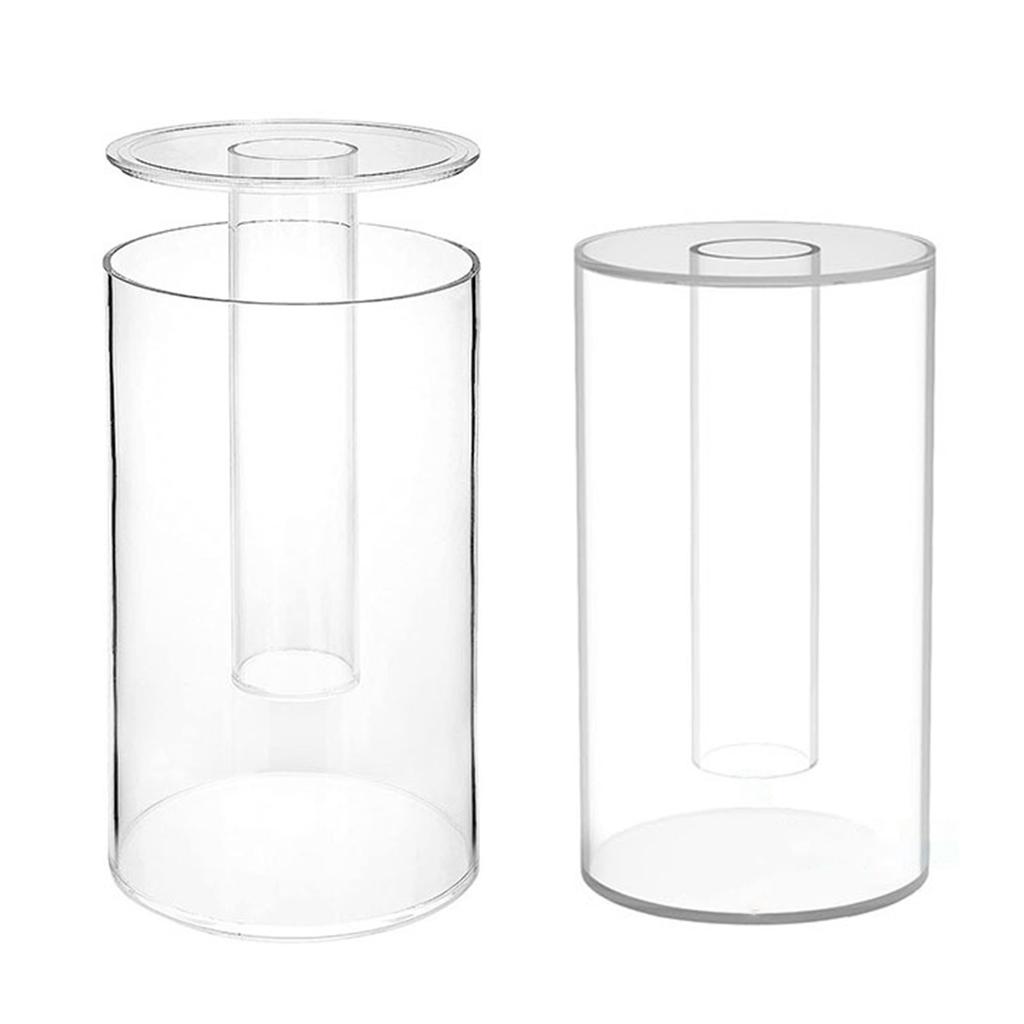 Elegant Headband Storage Box Clear Display Organizers Jewelry Case Acrylic Texture Suitable for Keeping Accessories