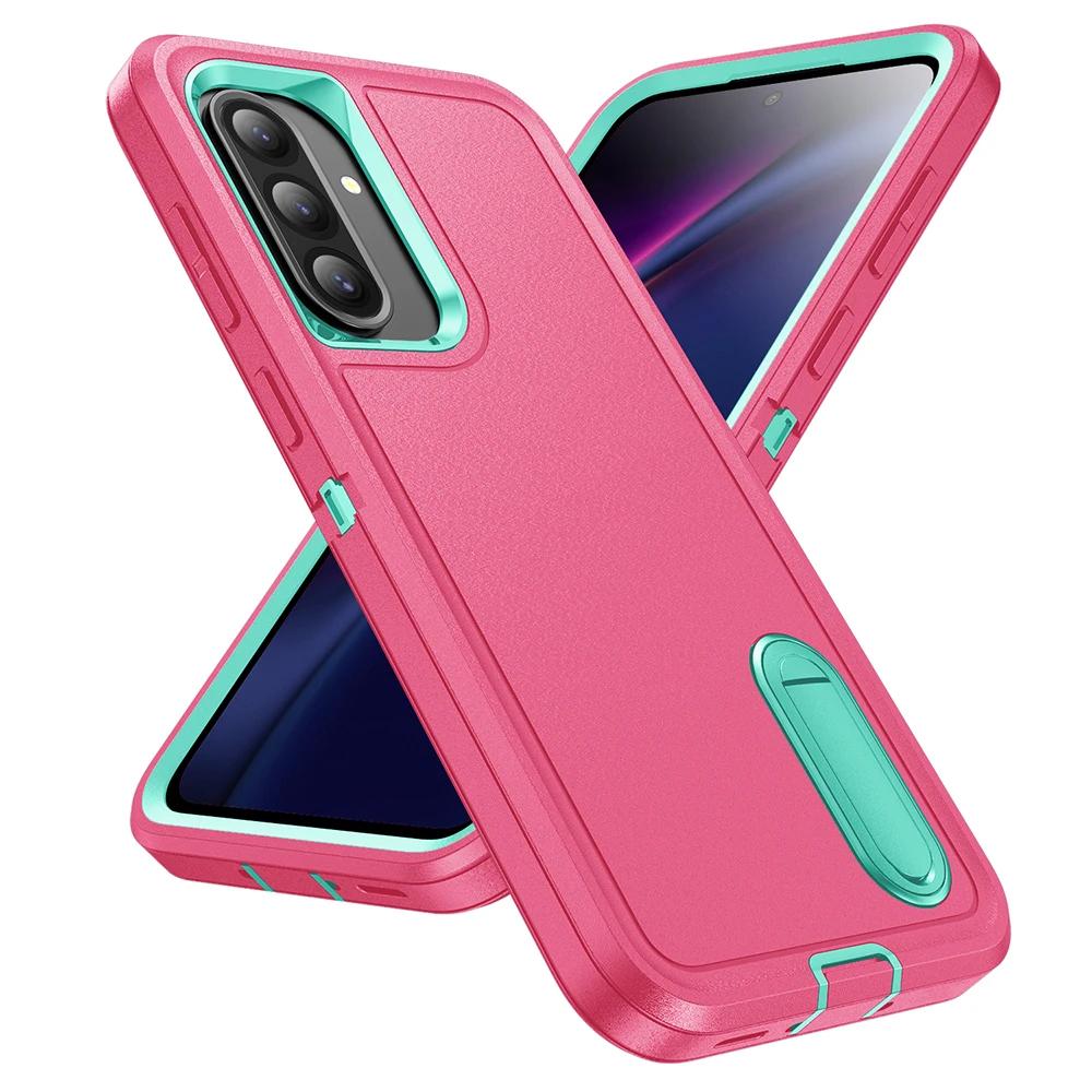 3-in-1 Militärstandard Defender Kickstand Hülle Für Samsung Galaxy A57/37/27/17/07 A56/36/26/16/06 A55/35/25/15 A54/53 Ott-box Abdeckung