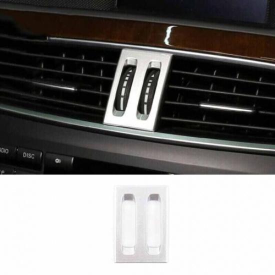 2011-14 Matte Silver Cover Trim Central Air Outlet Knob Button For Benz C-Class