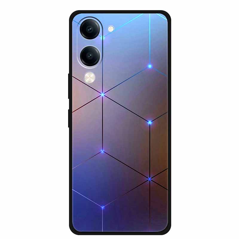For Vivo iQOO Z10 Lite Case Silicone Black TPU Funda Back Cover for iQOO Z10 Lite 5G I2409 Soft Case Animal Coque IQOOZ10 Lite