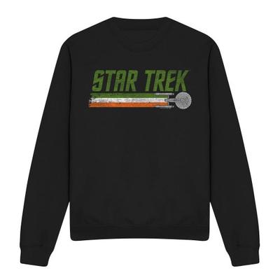 STAR TREK Unisex Adult Irish Enterprise Sweatshirt