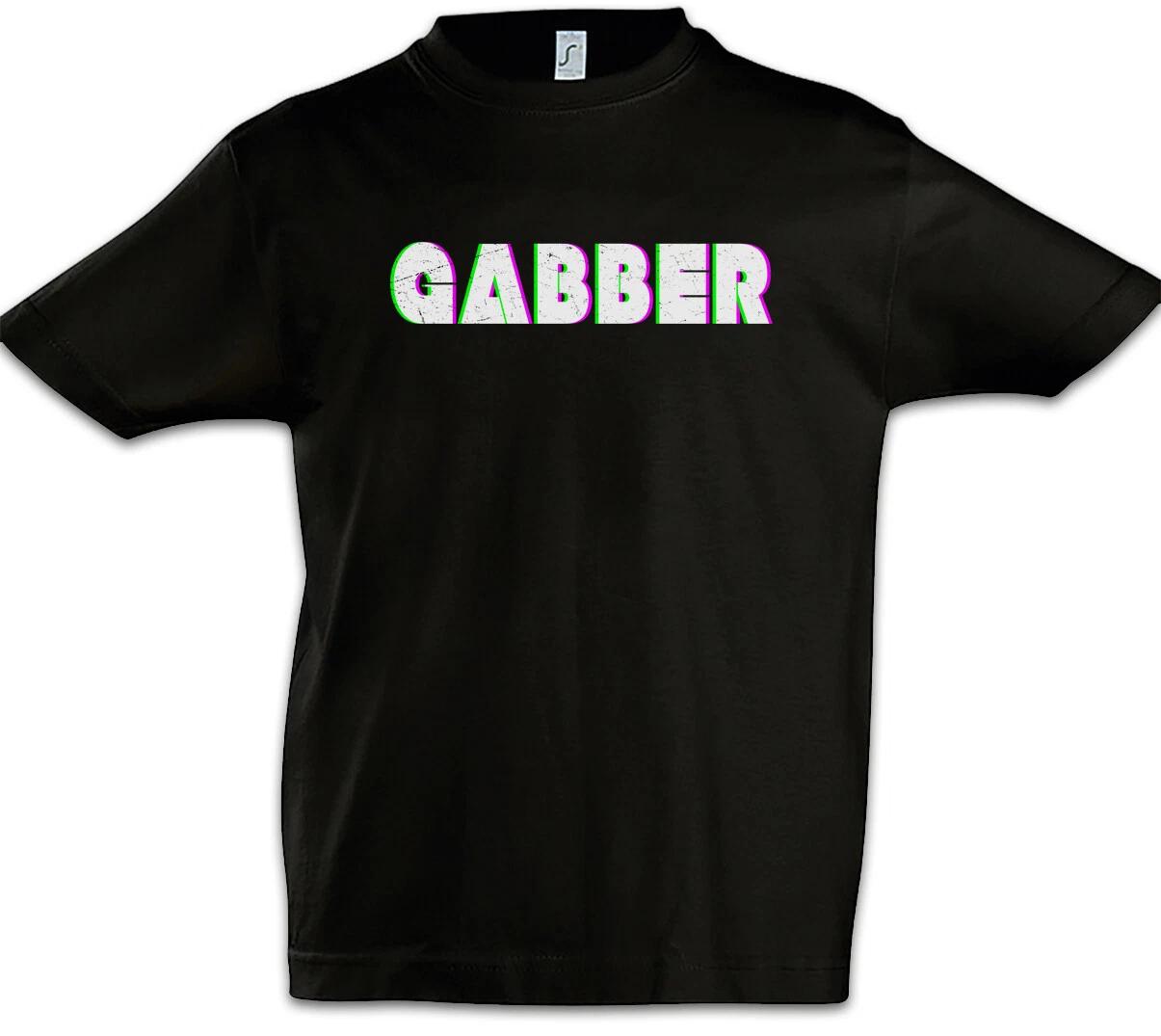 Gabber Glitch Kids Boys kids boys T-Shirt Synthesizer Wave Electro DJ MC Electronic 100