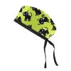 Adjustable Cotton Surgical Cap with Cartoon Print for Women and Men