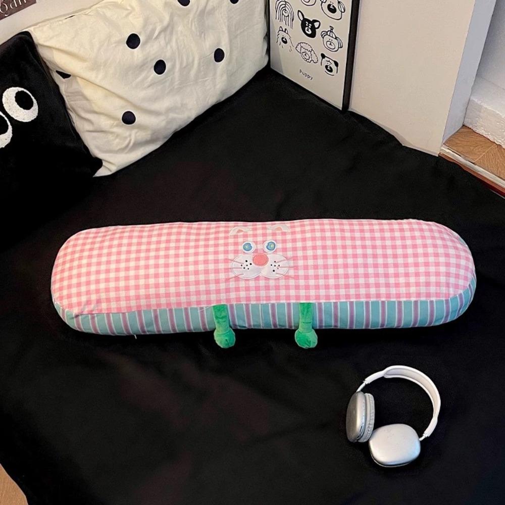 Cartoon Cute Long Soft Large Cushion Leg for Side Sleep Girls Dormitory Sleeping For Bedroom Bed