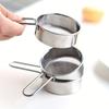 1PC Durable Mini Multifunctional Stainless Steel Filter - Handheld Fine Mesh Screen for Cooking, Baking and Kitchen Use