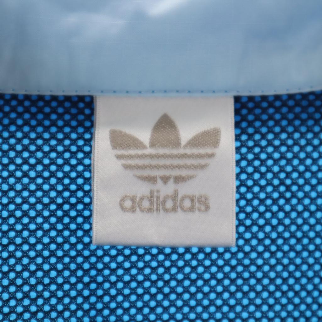 adidas 80s Silver Tag Vintage Half zip Windbreaker L-O Descente pullover Men's Used