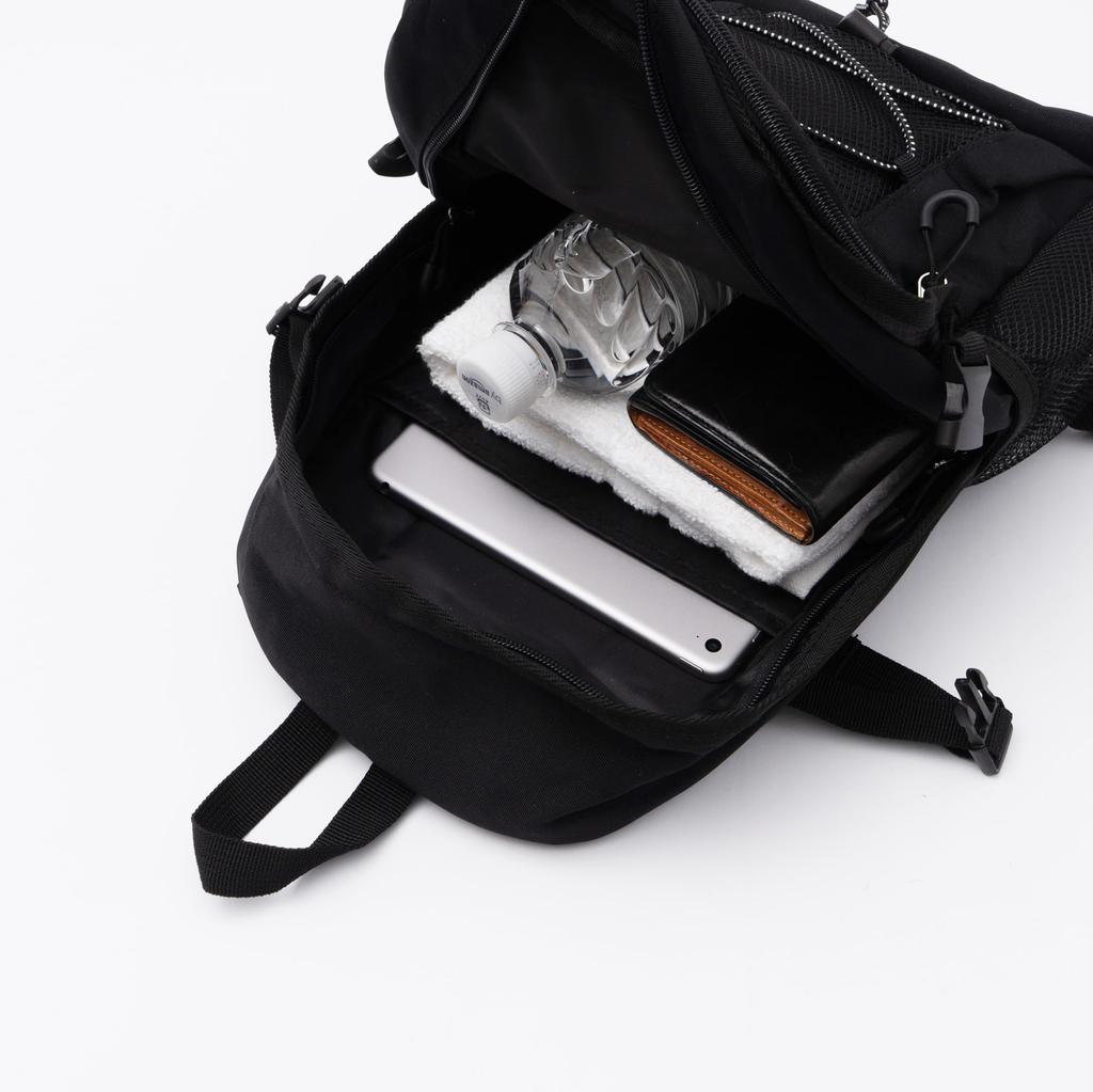 Logo Spark Daypack Backpack, Casual, Bungee Cord, Hiking, Walking