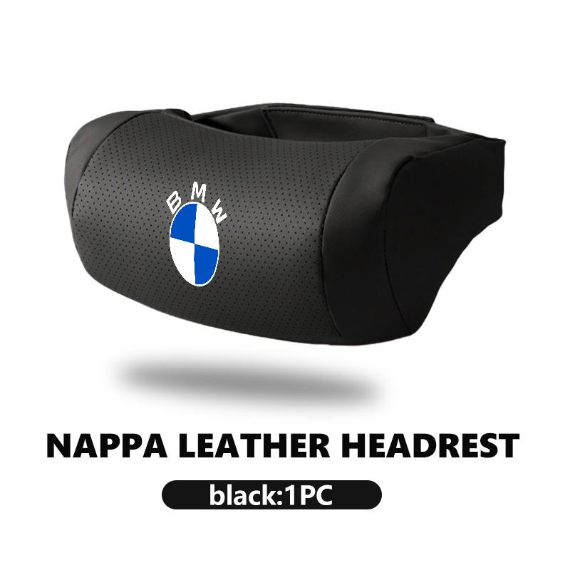 Car Accessories Seat Headrest Auto Logo Neck Pillow For BMW M Performance E36 E46 E60 E90 E91 E92 E93 F30 F20