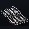 50Pcs Power Fishing Clip Fast Snaps Speed Clip Fishing Clip Connectors Stainless Steel Quick Changing Connector