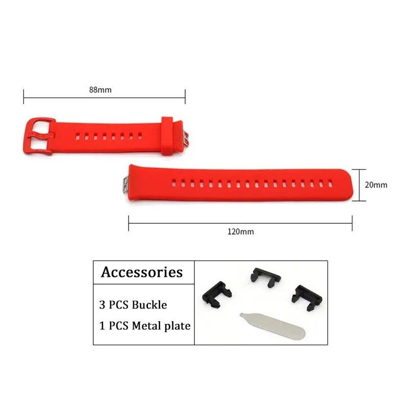 Silikonový řemínek pro chytré hodinky Huawei Watch Fit Měkký sportovní pásek na zápěstí Pouzdro na hodinky Náramek huawei fit Pásek na hodinky