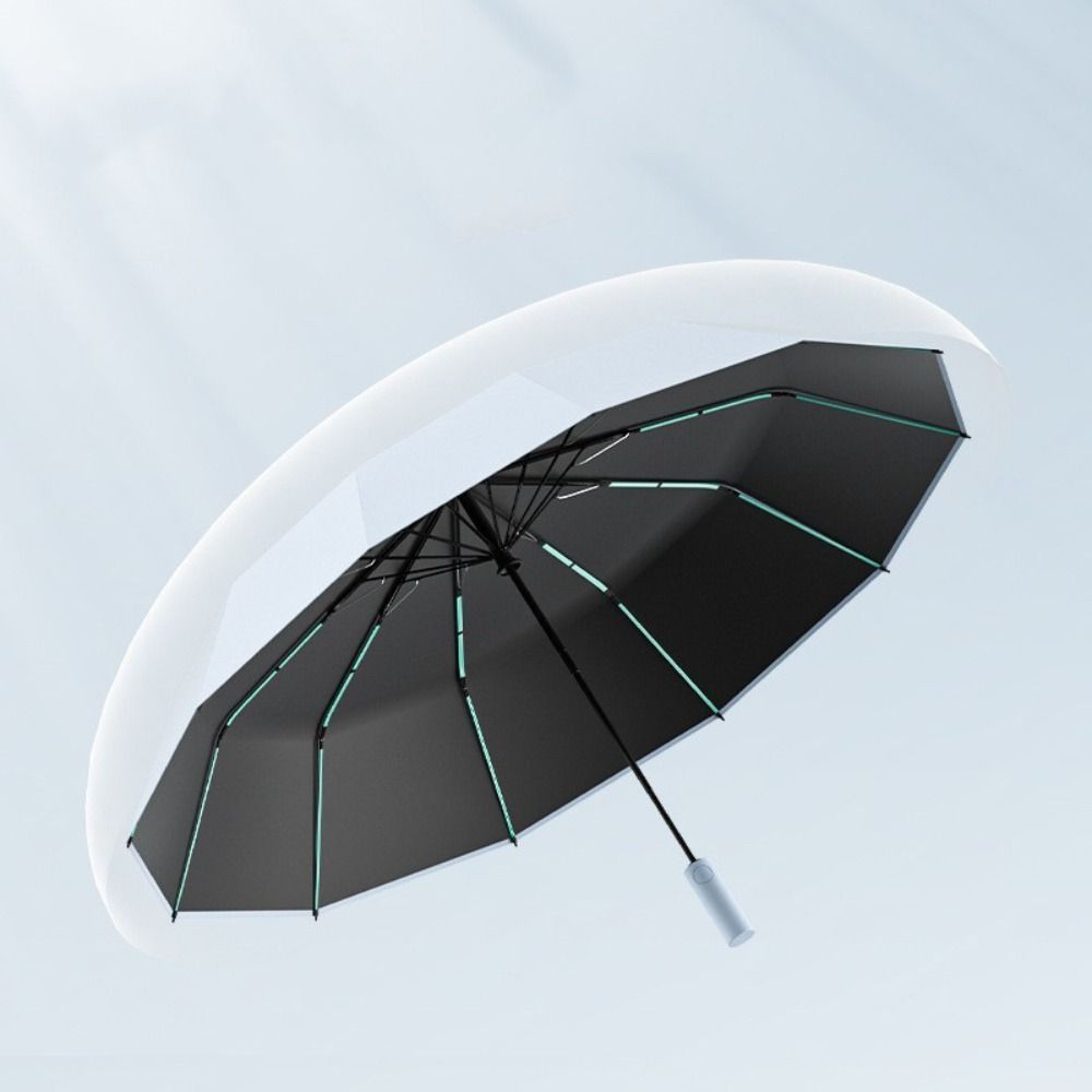 Reinforce Structure Windproof Umbrella 60 Bones Sun Rain Umbrella  Sun Protection