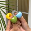 Trendy Big Round Acrylic Resin Rings Boho Punk Geometric Candy Color Finger Ring Korean Fashion Jewelry For Girls Gift