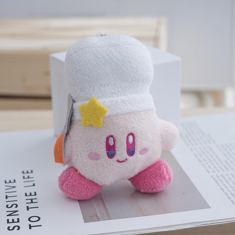 

Charming Kirby Plush Keychain For Teen Girls With Fun Options Hat Chef Hat