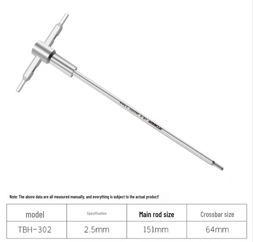 

Flying Deer Multi-purpose Hex & Torx T-Wrench Tool
